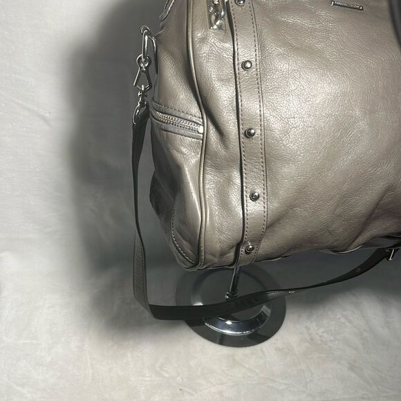 Rebecca Minkoff Gray Leather Satchel - Picture 3 of 16